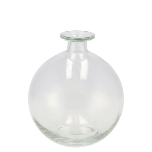 Glas Flasche Bowl Transparant D09cm H12cm