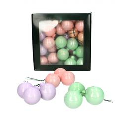 Kugel auf Draht pastel mix D04cm x36