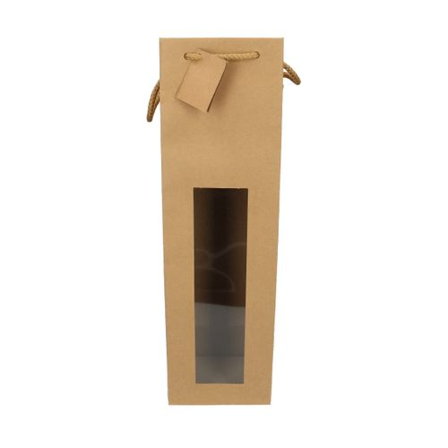 Tasche Gift Bag Wein 13/11x43cm