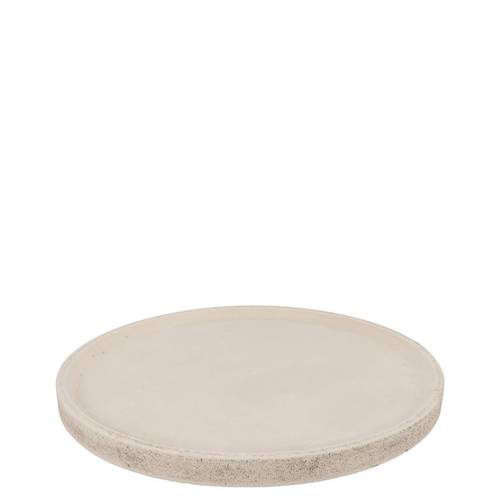 Beton Teller weiss 26×26×03cm