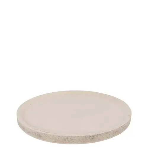 Beton Teller weiss 26×26×03cm