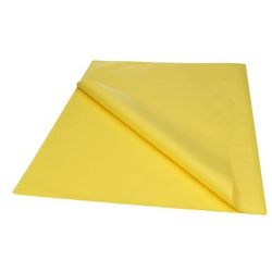 Papier Blatt Seide gelb 50x75cm x480