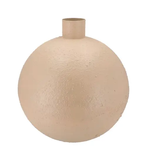 Eisen Vase Fiore Textured rosa 36x36x40cm