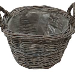 Korb Briss grau D22cm H14cm