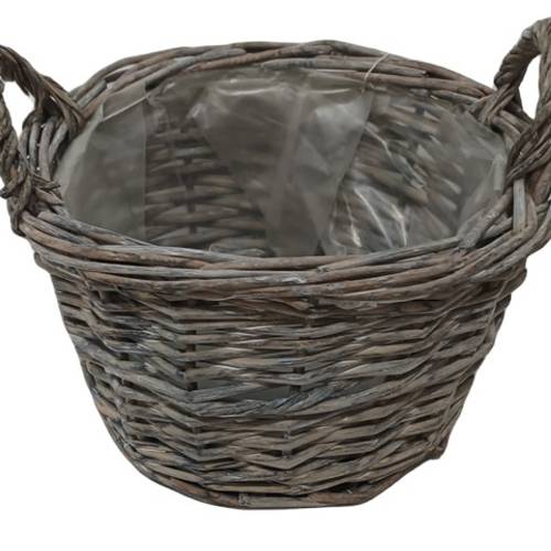 Korb Briss grau D22cm H14cm