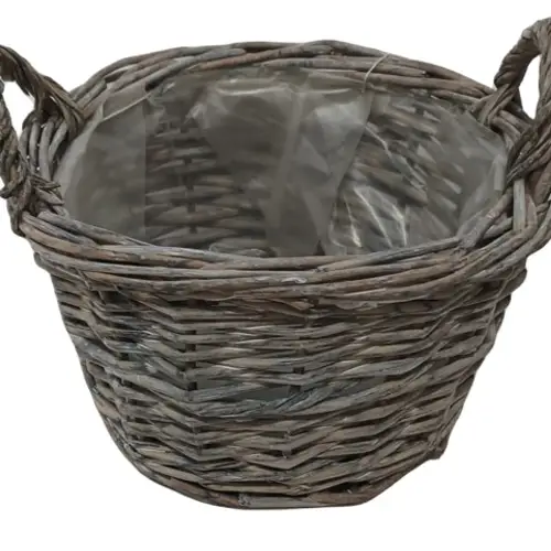 Korb Briss grau D22cm H14cm