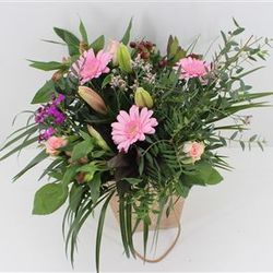 Strauß rosa Nora 20 Stiele 30cm