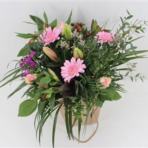 Strauß rosa Nora 20 Stiele 30cm