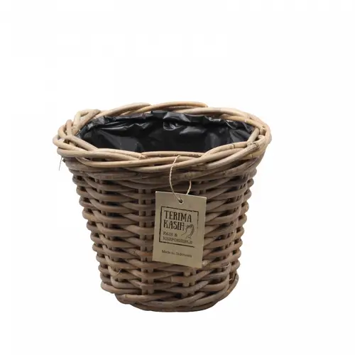 Korb Terima Rund braun D15cm H14cm