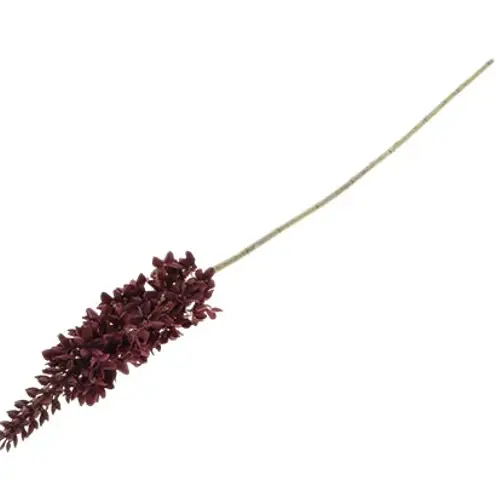 Seiden Flori Torch weinrot L88cm