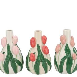 Keramik Vase mix Isa Summer 14x13x22cm