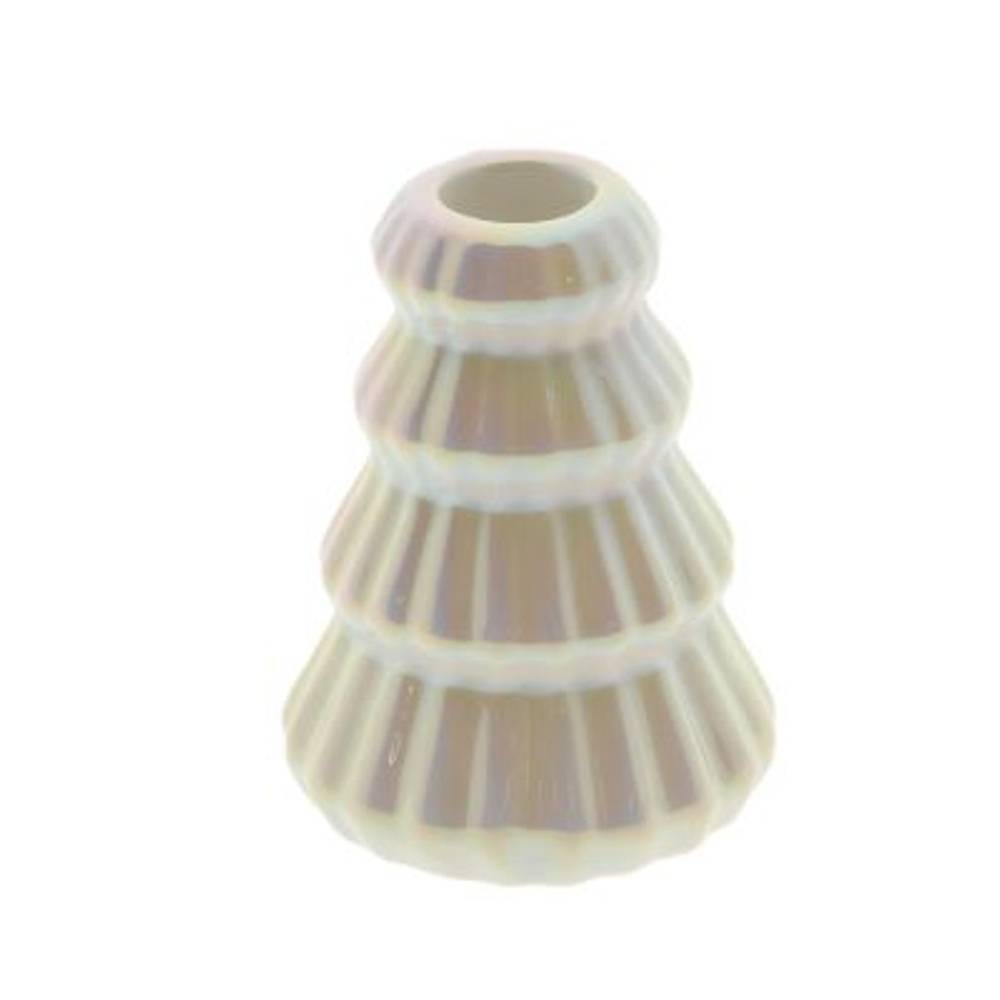 Kerzenhalter Pinienbaum gebleicht D07.5cm H09.5cm