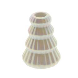 Kerzenhalter Pinienbaum gebleicht D07.5cm H09.5cm