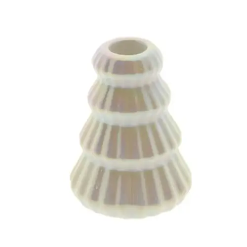 Kerzenhalter Pinienbaum gebleicht D07.5cm H09.5cm