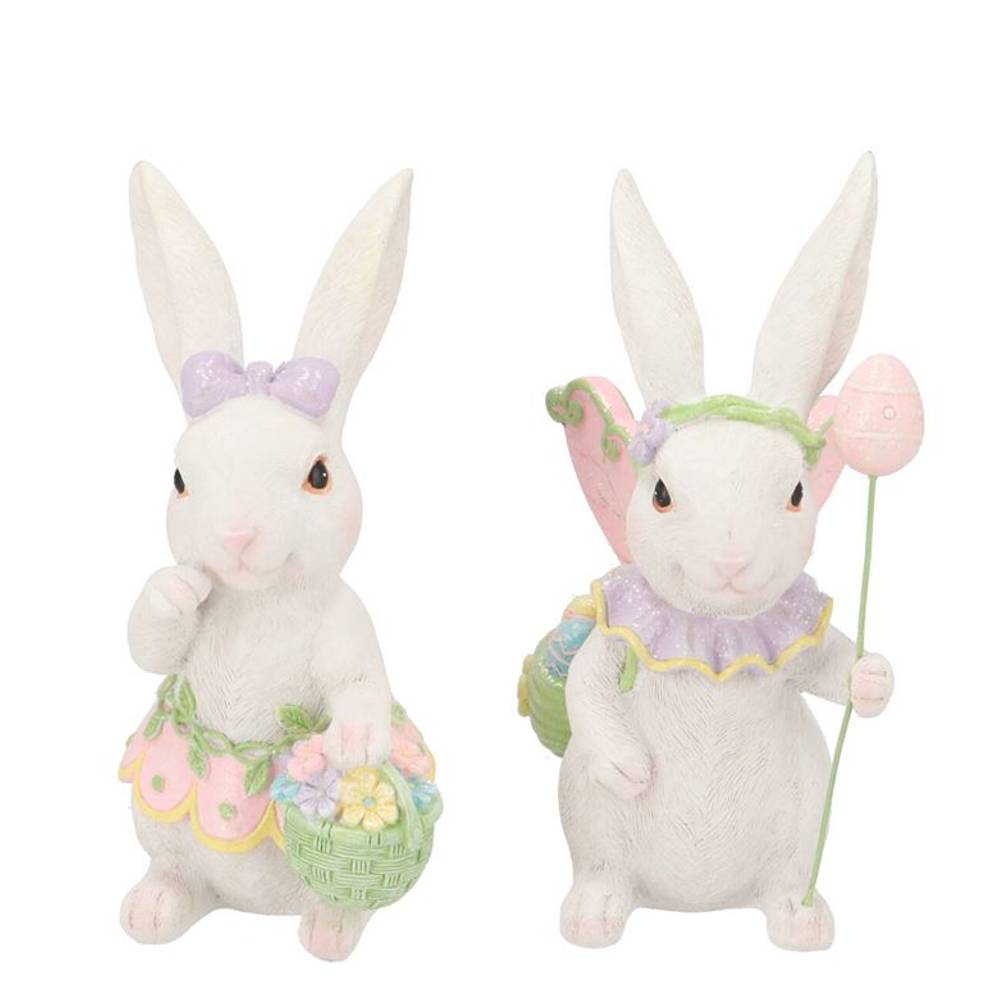 Hase Mimi mix pastel 09x11x17cm