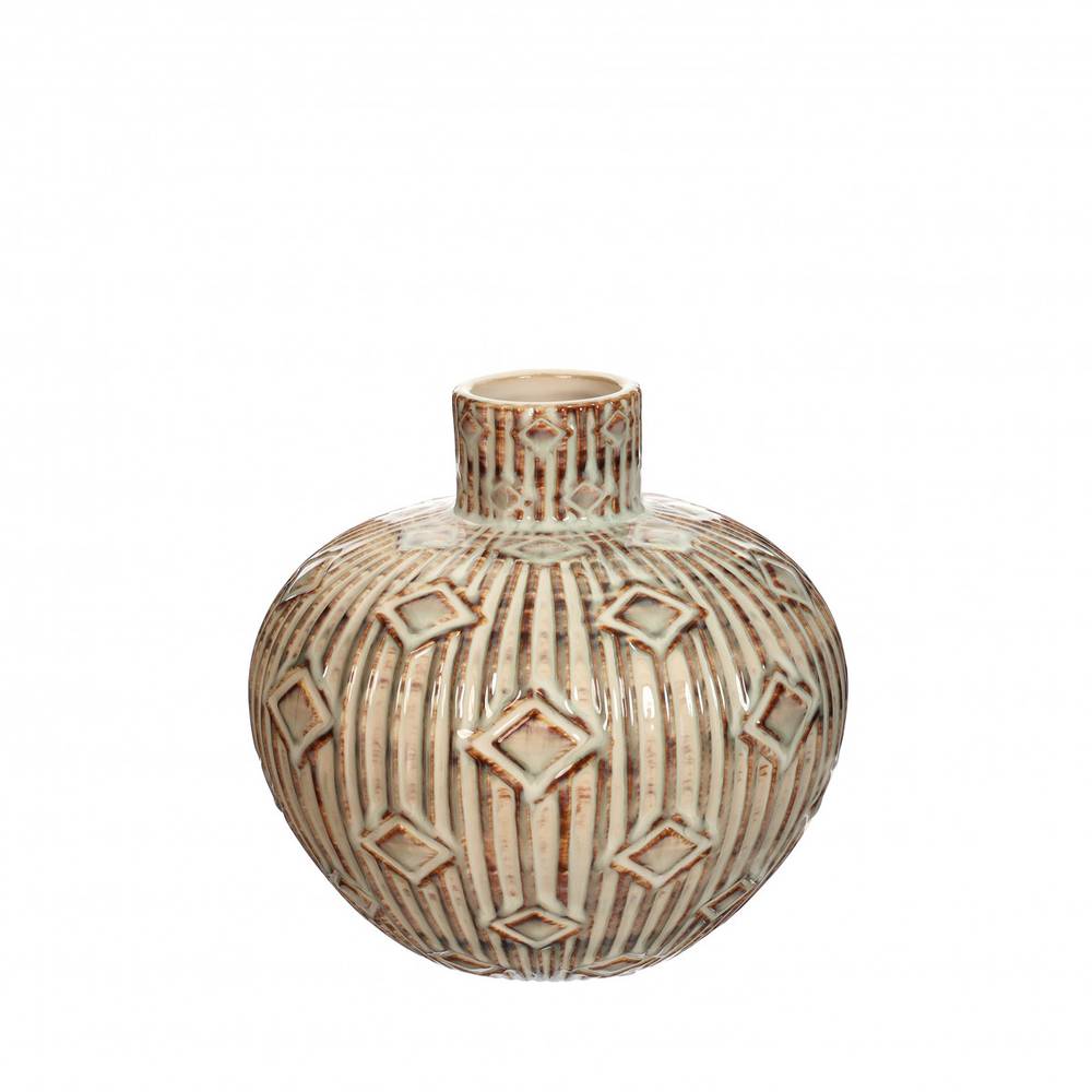 Keramik Vase Bali D19.5cm H20cm 