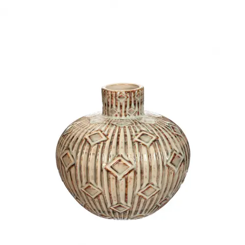 Keramik Vase Bali D19.5cm H20cm 