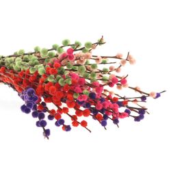 Kätzchen mix gefärbt 50cm