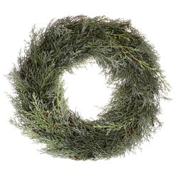 Cupressuskranz 30cm Halb Aussen 35cm