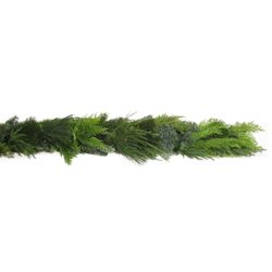Girlande Thuja halb gebunden 2 Meter