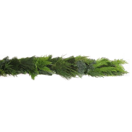Girlande Thuja halb gebunden 2 Meter