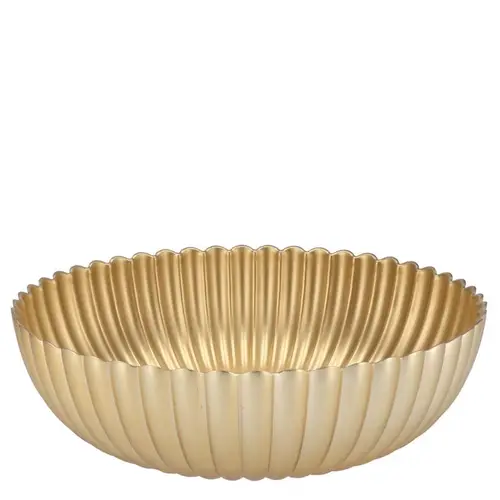Melamine Schale Lisa gold 20×20×08cm