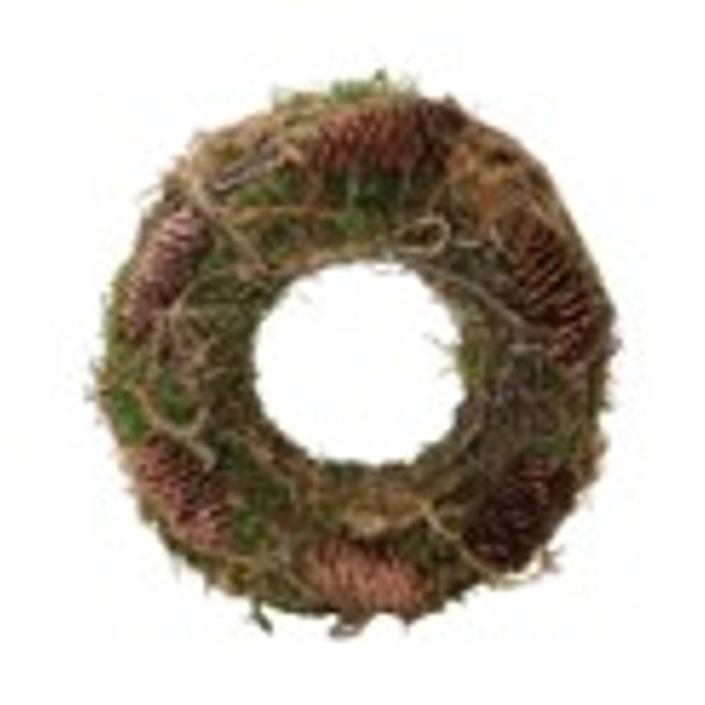 Kranz braun/dunkel grün PineCone D30cm