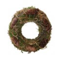 Kranz braun/dunkel grün PineCone D30cm