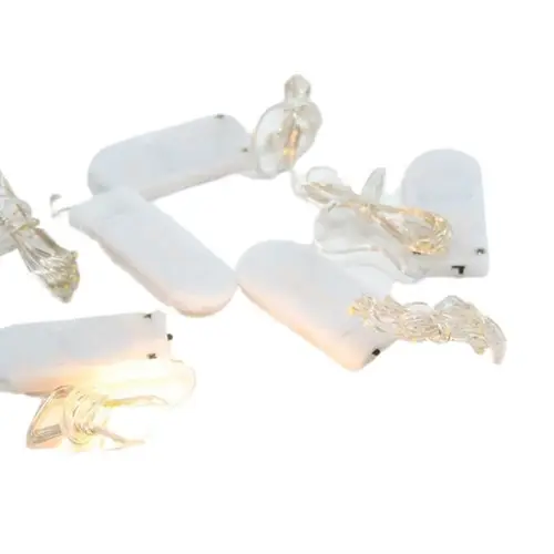 Girlande warm weiss 30LED Timer L300cm