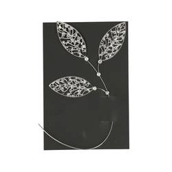 Lacey Blatt silber 23cm