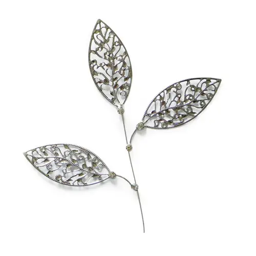 Lacey Blatt silber 23cm