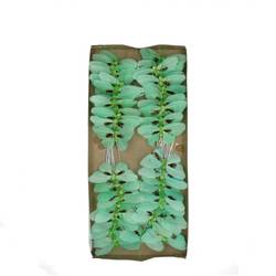 Schmetterling auf Draht grün 09cm x48 