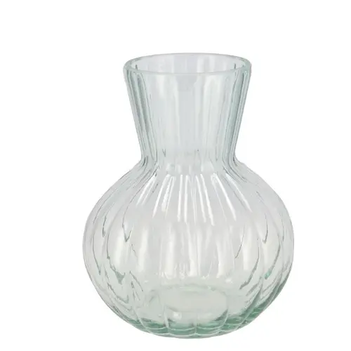 Glas Vase Feline D14cm H17cm