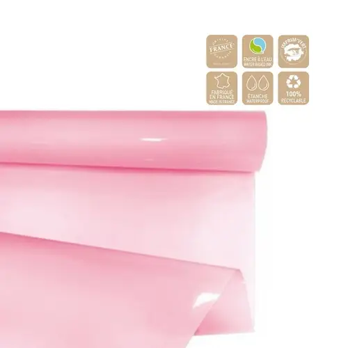 Folie Rolle 70cm Clayrbril rosa 50m