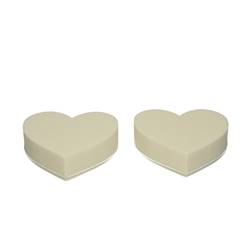 Farbe Herz creme 18cm Oasis®