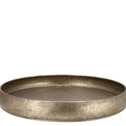 Metall Teller Kaya Edge gold 37x06cm