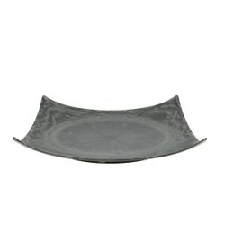 Melamine Schale grau 28x28x05cm