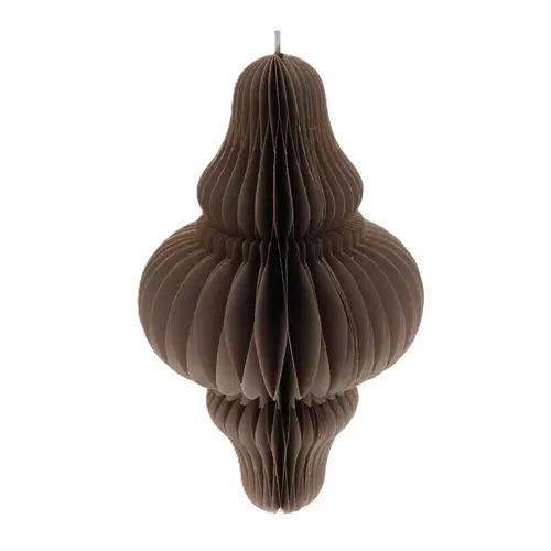 Faltbarer Hänger dunkel lila H33cm D20cm