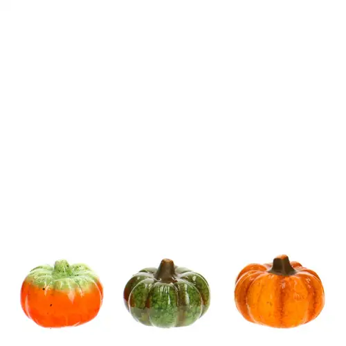 Deko Kürbis mix 06x07x04.5cm
