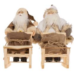 Übertopf Weihnachtsmann mix 40x18x30cm