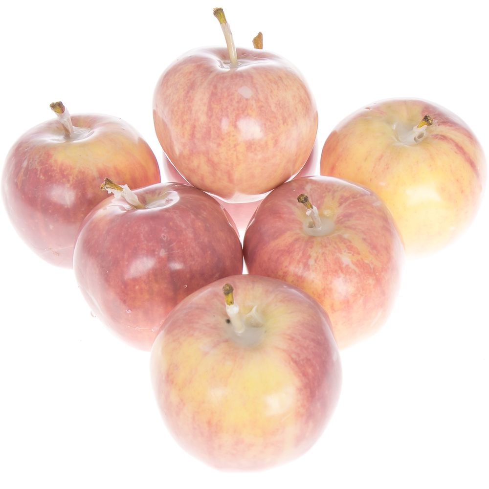 Apfel natur Wachs D5cm