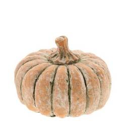 Deko Kürbis terrakotta D16.5cm H10cm