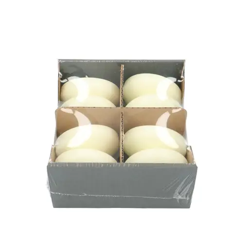Schwimmkerze creme D08cm