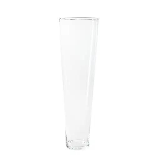 Glas Vase Konisch D23cm H80cm