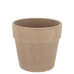 Keramik Übertopf terra choco D12cm H10cm