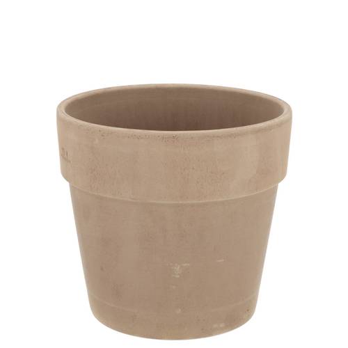 Keramik Übertopf terra choco D12cm H10cm