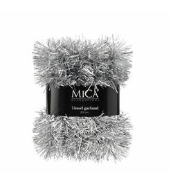 Deko Girlande Tinsel silber L270cm 