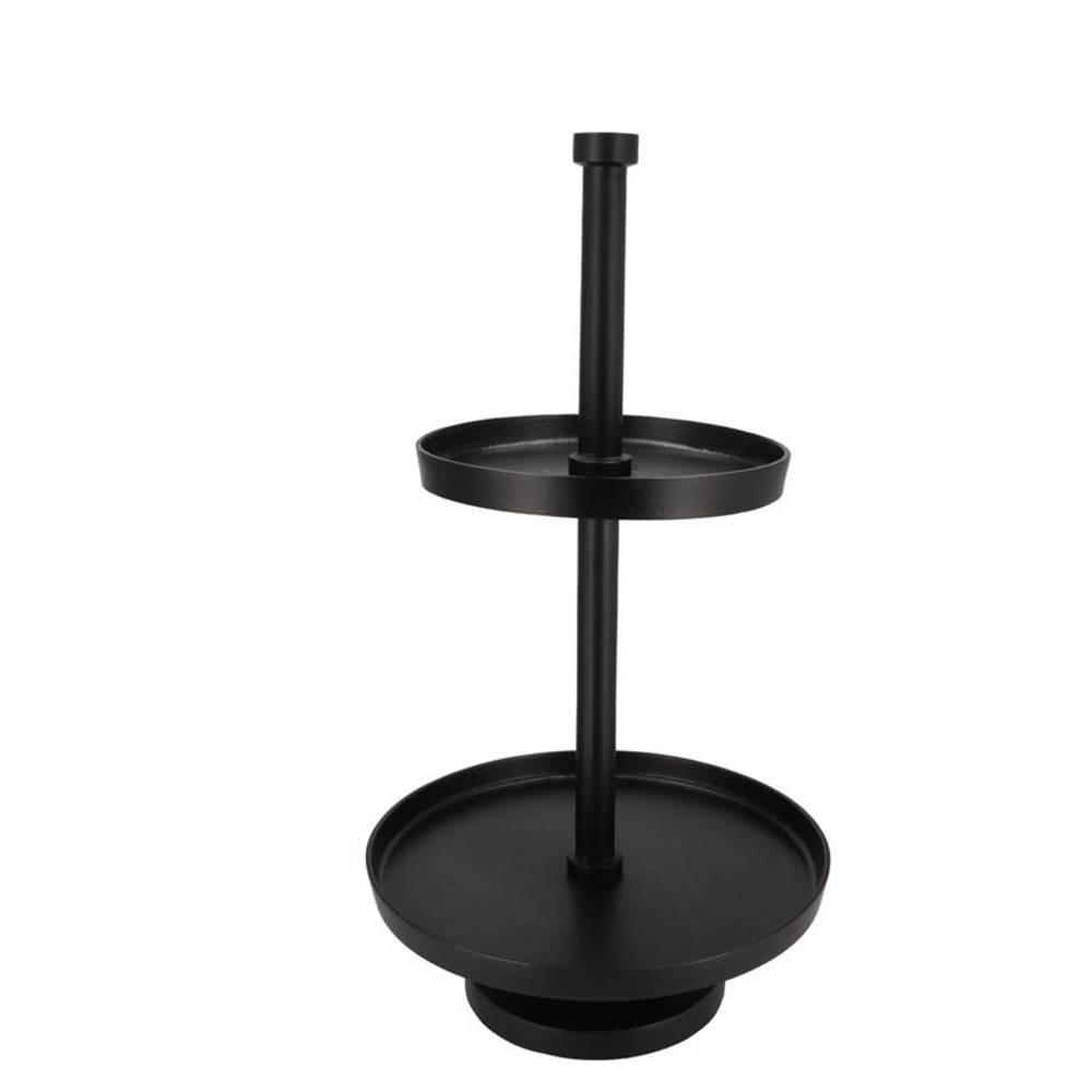 Etagere schwarz 35x35x62cm