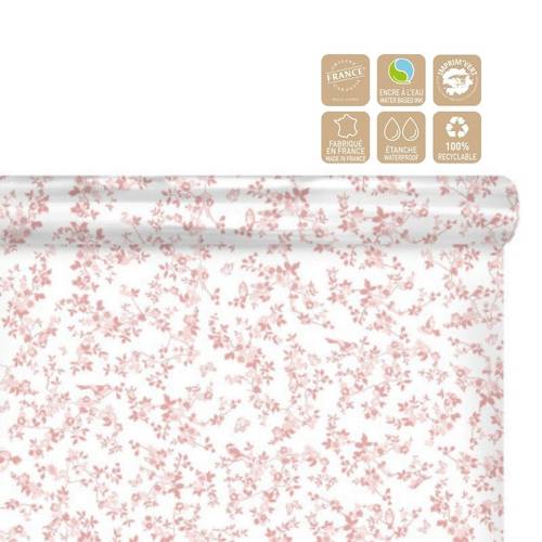 Folie Rolle 80cm Vogel rosa 100m