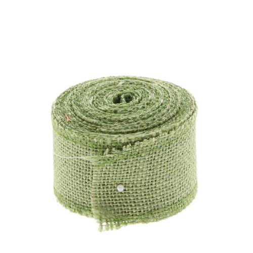 Band Jute 50mm 5m grün
